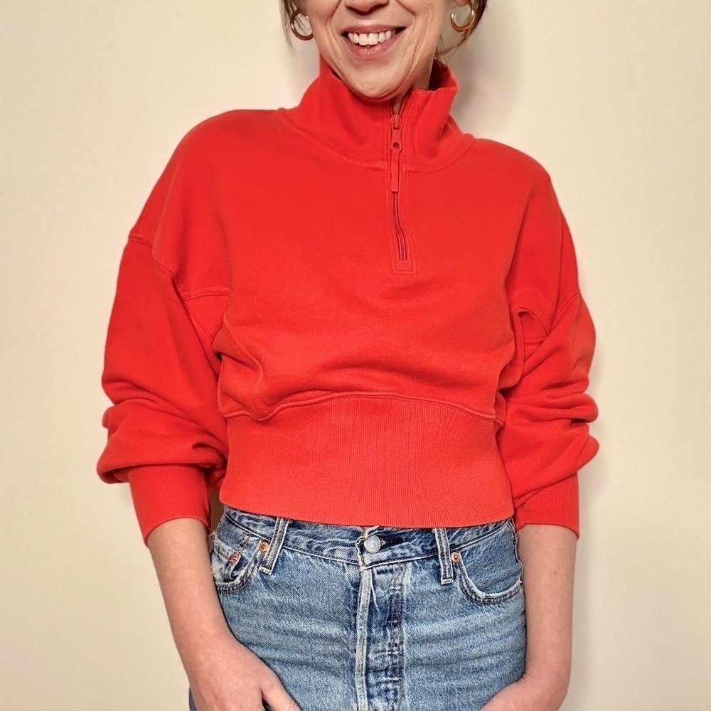 Offline by Aeria Half Zip Sweatshirt